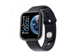 Verk LCD Smart Watch szilikon karszalag Android és iOS L18 Black bluetooth