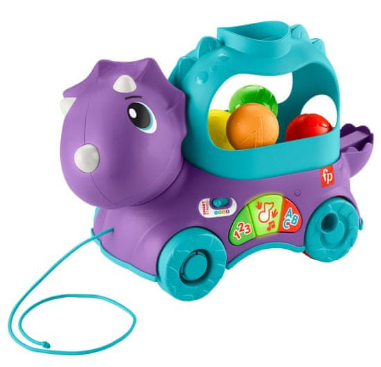 Fisher-Price Zenélő labdás dínókoma CZ/SK/ENG/HU/PL HNR51