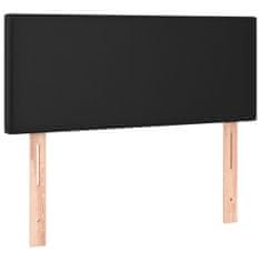 Greatstore fekete műbőr LED-es fejtámla 90 x 5 x 78/88 cm