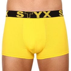 Styx Fekete férfi boxeralsó sport gumi (G1068) - méret XL