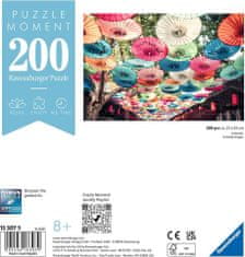 Ravensburger Puzzle Moment: esernyők 200 darab