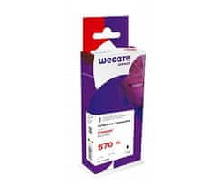 Armor WECARE tinta kompatibilis a CANON PGi-570XLBK, fekete/fekete pigment.