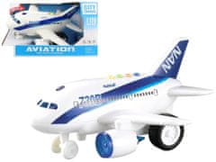 shumee Powered Plane Lights Sounds 1:120 White
