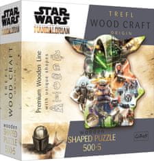 Trefl Wood Craft Origin puzzle The Mandalorian: Mysterious Grogu 505 db