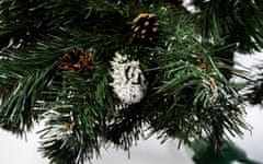 Aga karácsonyfa 180 cm tobozokkal