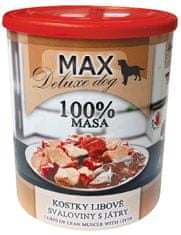 FALCO MAX deluxe sovány izomkockák májjal, 8x800 g