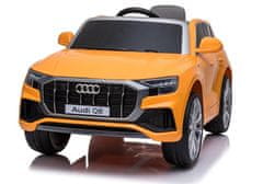 Lean-toys Audi Q8 akkumulátor autó JJ2066 sárga