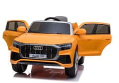 Lean-toys Audi Q8 akkumulátor autó JJ2066 sárga