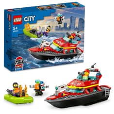 LEGO City 60373 Tűzoltóhajó