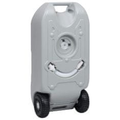 Vidaxl hordozható kemping-WC és -kézmosóállvány víztartállyal 3154911