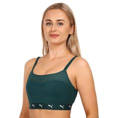 Puma Női sportmelltartó zöld (701219634 002) - méret S