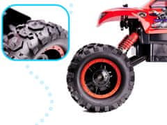 WOWO NQD Rock Crawler King 1.12 USB távirányítós RC autó - piros