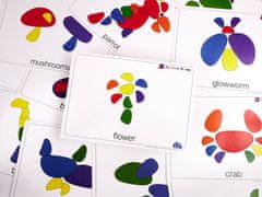 shumee Kamyki kreatywne kolorowe układanka montessori