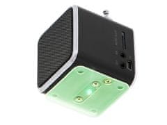 shumee Radio akumulatorowe przenośne głośnik Bluetooth LCD TD-V26