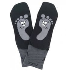 Voxx 3PACK fekete zokni (Barefootan-black) - méret S