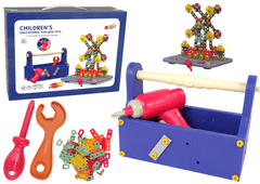 Lean-toys Építési blokkok a dobozban DIY fúró