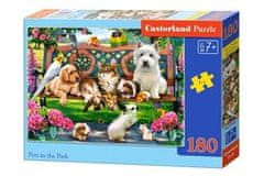 Castorland Puzzle 180 darab - Háziállatok a parkban