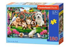 Castorland Puzzle 180 darab - Háziállatok a parkban