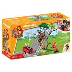 Playmobil TŰZMENTÉSI AKCIÓ: MACSKAMENTÉS 70917, TŰZMENTÉSI AKCIÓ: MACSKAMENTÉS 70917