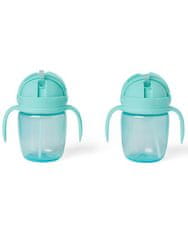 Skip hop Growing Cup Sip-to-Straw Teal 6m+