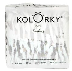 KOLORKY DAY - tollak - M (5-8 kg) - 21 db - eldobható öko pelenka