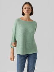 Vero Moda Női pulóver VMNORA 10281013 Silt Green (Méret L)