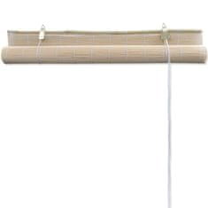 Greatstore 4 db természetes bambuszroló 120 x 160 cm
