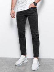 OMBRE Férfi farmer Skinny Fit Thinrin fekete XL