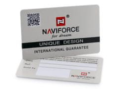 NaviForce Férfi analóg és digitális analóg óra dobozzal Velteil fekete