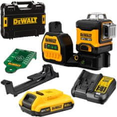 DeWalt Zöld keresztvonalas lézer 12/18V DCE089D1G18