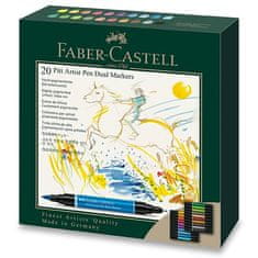 Faber-Castell Pitt Artist Pen Dual Marker 20 darabos készlet