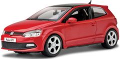 BBurago 1:24 VW Polo GTI Mark 5 vörös 18-21059