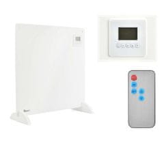 GEKO IR kerámia infrapanel fűtőlap 425W + LCD termosztát és távirányító