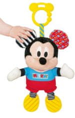 Clementoni Mickey plüss hangokkal és fogantyúval