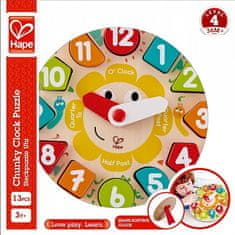 Hape Gyermek puzzle óra