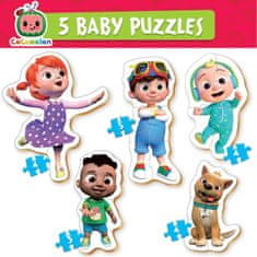 EDUCA Baby puzzle Cocomelon 5in1 (3-5 darab)