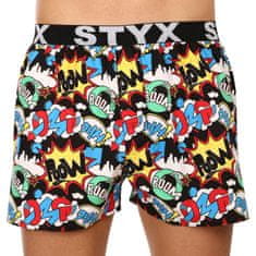 Styx Játék art férfi klasszikus boxeralsó sport gumi (B1456) - méret XL