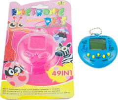 WOWO Elektronikus játék Tamagotchi 49 az 1-ben kék színben