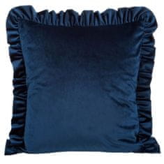 Eurofirany Bársony párnahuzat 25 45x45 cm Navy kék