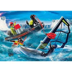 Playmobil VÍZI MENTŐ KUTYÁVAL 70141, VÍZI MENTÉS KUTYÁVAL 70141