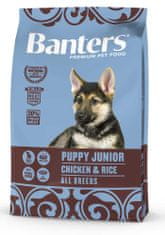 Banters Puppy Junior csirke és rizs 3 kg