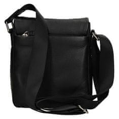 Lagen Férfi bőr crossbody táska 15016 - Blk