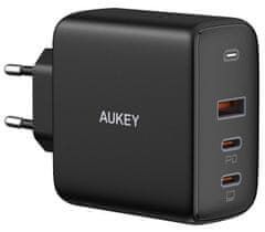 shumee AUEKY PA-B6S STĚNOVÁ NABÍJEČKA 90W 3XUSB PD 3.0