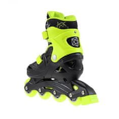 Nils Extreme NJ/NA0321 A Black-Lime L méretű (36-40) görkorcsolya