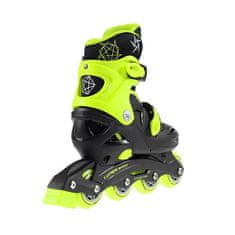 Nils Extreme NJ/NA0321 A Black-Lime L méretű (36-40) görkorcsolya