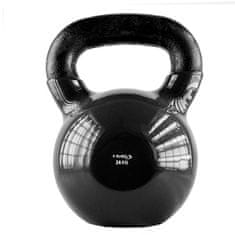 HMS KNV24 fekete öntöttvas kettlebell vinyl borító