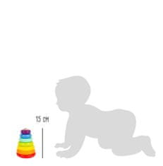 Small foot kis láb Rainbow összecsukható torony