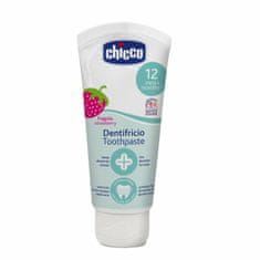 Chicco fogkrém fluortartalmú eper aromával, 12m +