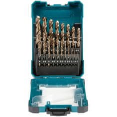 Makita 19 darabos fúrószár készlet 1-10mm HSS-FORCE D-67583