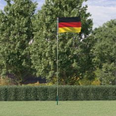 Greatstore német alumínium zászló és rúd 5,55 m